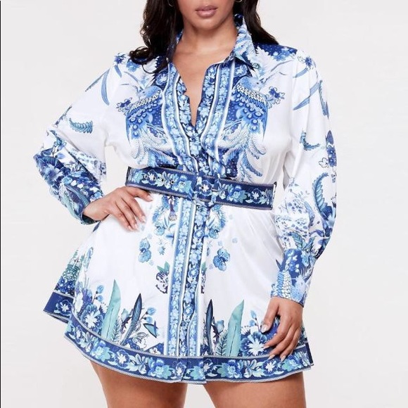 COPY - 👠👠👠Beautiful Blue Dress👠👠👠 - Picture 1 of 5